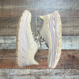 Hoka One One White Clifton Sneakers - Size 7 (See Notes)