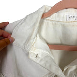 Vestique White Fringe Cropped Jacket - Size M (See Notes, sold out online!)