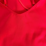 River Island Resort Asymmetric Pink Frill Swimsuit Swimsuit - Size UK 10 (See Notes)