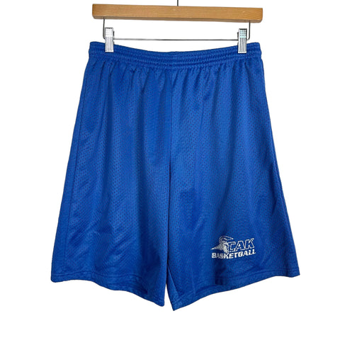 A4 MEN'S Blue Christian Academy of Knoxville Basketball Shorts- Size L