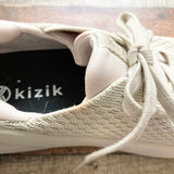 Kizik Cream Hands Free Slip On Sneakers- Size 7.5 (see notes)