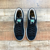Puma Suede Classic XXI Black Sneakers- Size 7.5 (LIKE NEW)