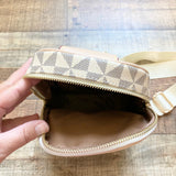 No Brand Faux Leather Mini Backpack Crossbody Bag (LIKE NEW)