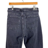 American Eagle Black Strigid Real Good Jeans - Size 10R  (Inseam 27")