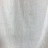 Line + Dot Ivory 100% Linen Off the Shoulder Ruffle Dress- Size L (see notes)
