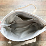 No Brand Cream Faux Leather Tote Bag (see notes)