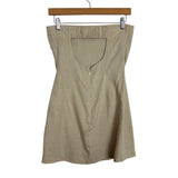 Tularosa Beige Strapless Dress NWT - Size XS