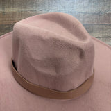 No Brand Dusty Pink Belted Hat (See Notes)