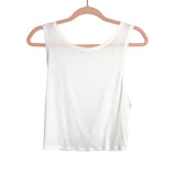 Offline by Aerie White Twist Back Cropped Tank- Size S (see notes, sold out online)