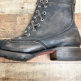 Freebird by Steven Liverpool Brown Leather Boots- Size 8