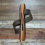 Project Cloud Memory Foam Black Jannel.a Sandals NWT - Size 8