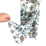 Lucky Brand One Shoulder Ruffle Drawstring Waist Side Slits Dress- Size XS