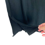 Universal Thread Black with Side Slits Sleeveless Midi Dress- Size S (sold out online)