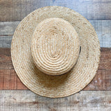 H&M Divided Straw Belted Hat- Size L/58 (see notes)