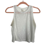 Balance Collection White Sheer Tank- Size M (see notes)
