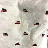 Petite Plume White Christmas Two Piece Pajama Set- Size L (see notes, sold as a set)