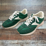 Time & Tru Green Sneakers- Size 9 (see notes)