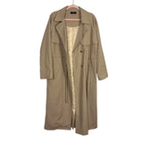 ABLE Trench Adjustable Belted Trench Coat- Size M (see notes)