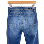 Kut Medium Wash High Rise Fab Ab Raw Hem Skinny Ankle Jeans- Size 2 (Inseam 27.5”)