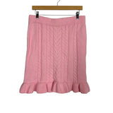 Pink Lily Pink Knit Skirt - Size XL (We Have Matching Top!)