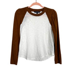 Veronica Beard Mason Baseball Tee - Size XS