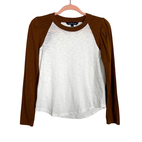 Veronica Beard Mason Baseball Tee - Size XS