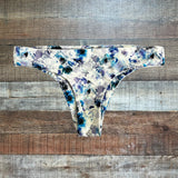 No Brand Floral Print Bikini Bottoms- Size ~S (no size tag, fit like a S, we have matching top)