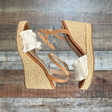 Draper James Espadrille Wedge Sandal - Size 6