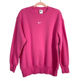 Nike Pink Oversized Sweatshirt- Size XS (see notes, sold out online)