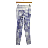 Fit Mama Purple and White Check Leggings- Size S (we have matching sports bra)