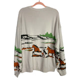 Daydreamer Stone Horse Sweatshirt NWT- Size L