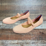 Rothy's Bubbly Pink The Square Mary Jane Flats - Size 6 (Sold Out Online!)