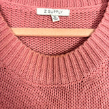Z Supply Pink Tunic Sweater- Size XS (see notes)