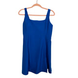 YPB SculptLux Blue Athletic Dress with Shorts- Size L Petite