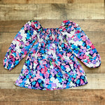 Pink Lily Kids Floral Smocked Dress- Size 3T (sold out online, we have matching women's dress)