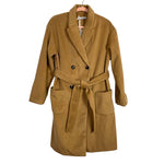Grace Karin Mocha Belted Coat NWT- Size S (sold out online)