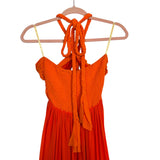 Farm Rio Color Block Halter Dress - Size S