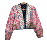 Sunday Up Reversible Floral Print Quilted Jacket - Size S