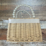 Azazie Bride Bucket Bag with Liner NWT