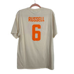 Port & Company Tan Vols T-Shirt - Size Men's L