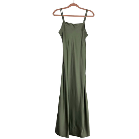 Abercrombie & Fitch Sage Satin Slip Dress NWT- Size S – The Saved Collection Abercrombie & Fitch Sage Satin Slip Dress NWT- Size S – The Saved Collection