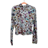 Lululemon Floral Print Cropped Define Jacket - Size 12