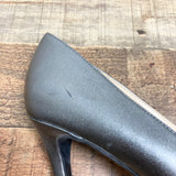 Nine West Shimmer Pewter Pumps- Size 7.5 (see notes)