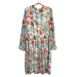 Gibson Latimer White Floral Dress- Size XXL