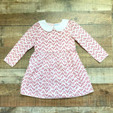 Hill House Pink with Red/Pink Floral Print and White Collar Tiny Lottie Dress- Size 5/6Y (see notes, sold out online)