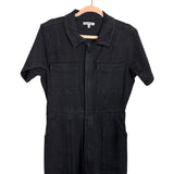 Good American Black Denim Jumpsuit - Size 4 (Sold Out Online!)