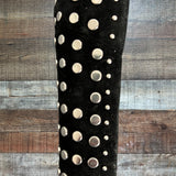 Dolce Vita Black Studded Heel - Size 9.5 (See Notes)