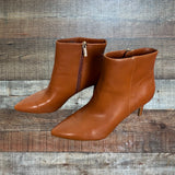 Bandolino Camel Booties- Size 11 (see notes)