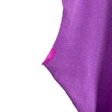Aviator Nation Purple Sleeveless Raw Hem Hooded Sweatshirt- Size S (see notes, we have matching shorts)