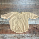 Maxwell Monograms Cream Liam Sweatshirt Bubble- Size 12-18M (see notes)